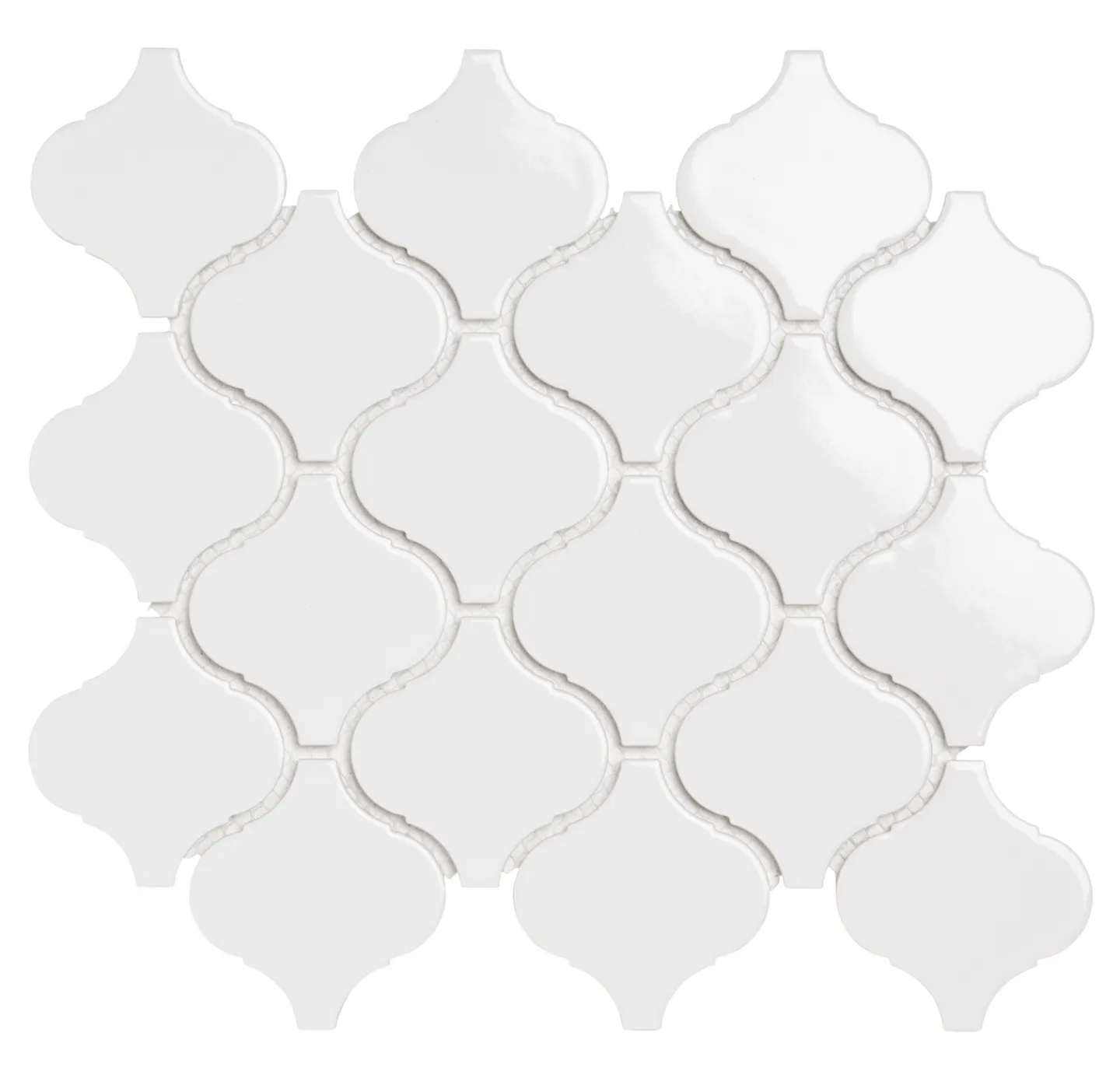 CELLO MOSAIK FLAME 28X24,6 WHITE GLOSSY/ARK, (K)10 ARK/KRT Best