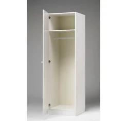 MARBODAL Garderober<PAKETGARDEROB 60CM VIT05 H=2062MM INKL SOCKEL DJ=565MM