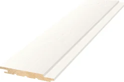 MOELVEN PANEL SLÄT 14X120 FINESS VIT S0500-N TREND 9,08M/M² Outlet