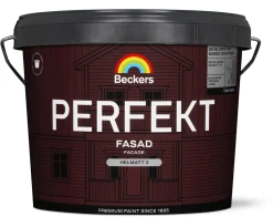 BECKERS PERFEKT HELMATT VIT/BAS A 9L, TRÄFASADFÄRG Discount