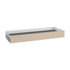 SVEDBERGS PLÅTLÅDA EPOS PLAN VIT ASK, 57X9X27,5CM New