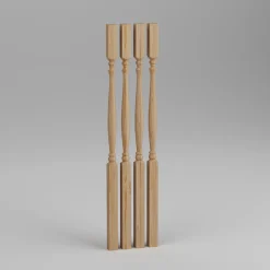 LUNDBERGS Trappor Och Tillbehör<RÄCKESPELARE 49 FURU 4-PACK OBEHANDLAD 1030X41X41MM 4ST
