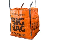 BIG BAG SÄCK MEDIUM ORANGE 90X90X100CM SOPSÄCK New