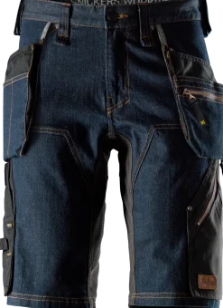 SNICKERS WORKWEAR SHORTS DENIM FW HF DENIM/SVART STL 52 Online