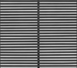 JABO SKÄRM HORIZONT 1 SVART 159X159 (B) Outlet