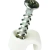 GELIA SKRUVCLIPS 18-22 VIT, SKRUVLÄNGD 41MM New