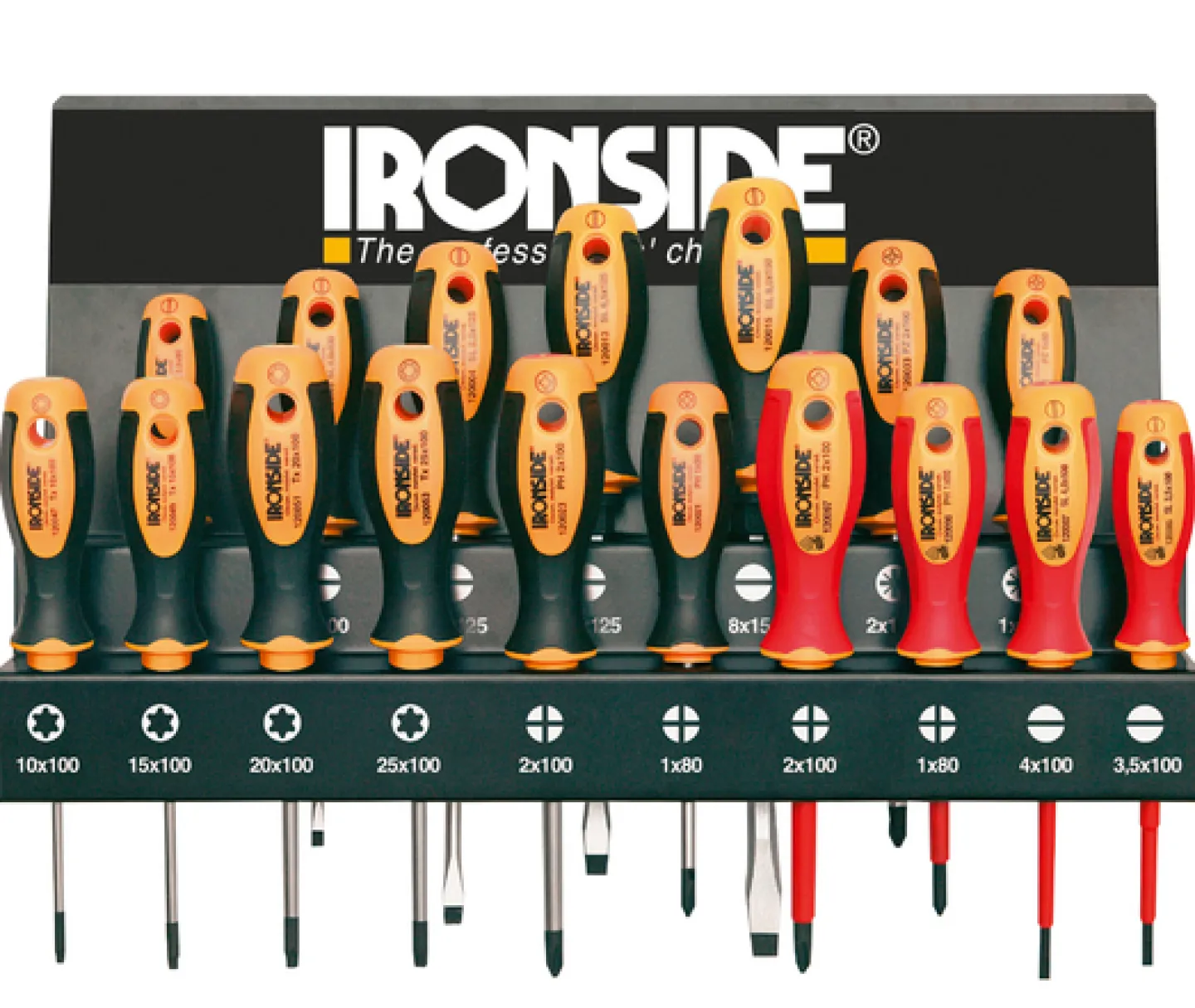 IRONSIDE SKRUVMEJSELSATS XXL 17-DEL Hot