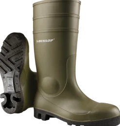 DUNLOP Stövlar<SKYDDSSTÖVEL PROTOMASTOR 142VP PVC GRÖN 44