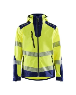 BLÅKLÄDER SOFTSHELLJACKA 4491 2513 VARSEL YELLOW/NAVY BLUE L Outlet