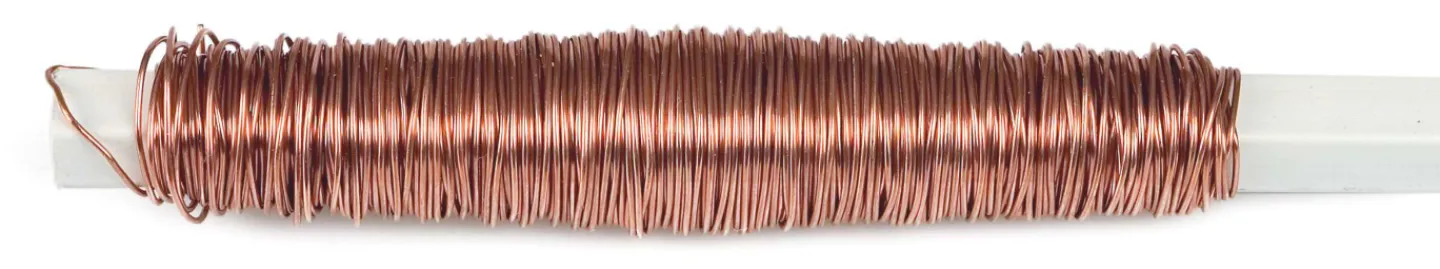 BÅREBO SPOLTRÅD KOPPAR 0.7MM 1P New