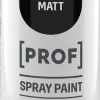 PROF SPRAYFÄRG DEEP SVART MATT Outlet