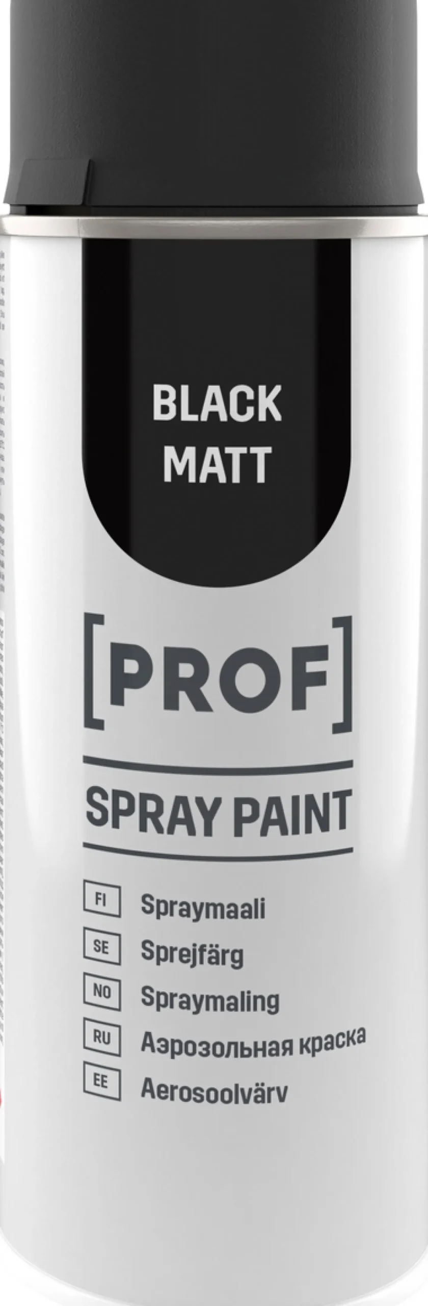 PROF SPRAYFÄRG DEEP SVART MATT Outlet
