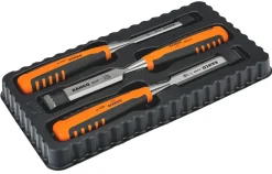 BAHCO Filar Och Stämjärn<STÄMJÄRNSATS 3 DEL 12,18,25 MM 424P-S3-EUR