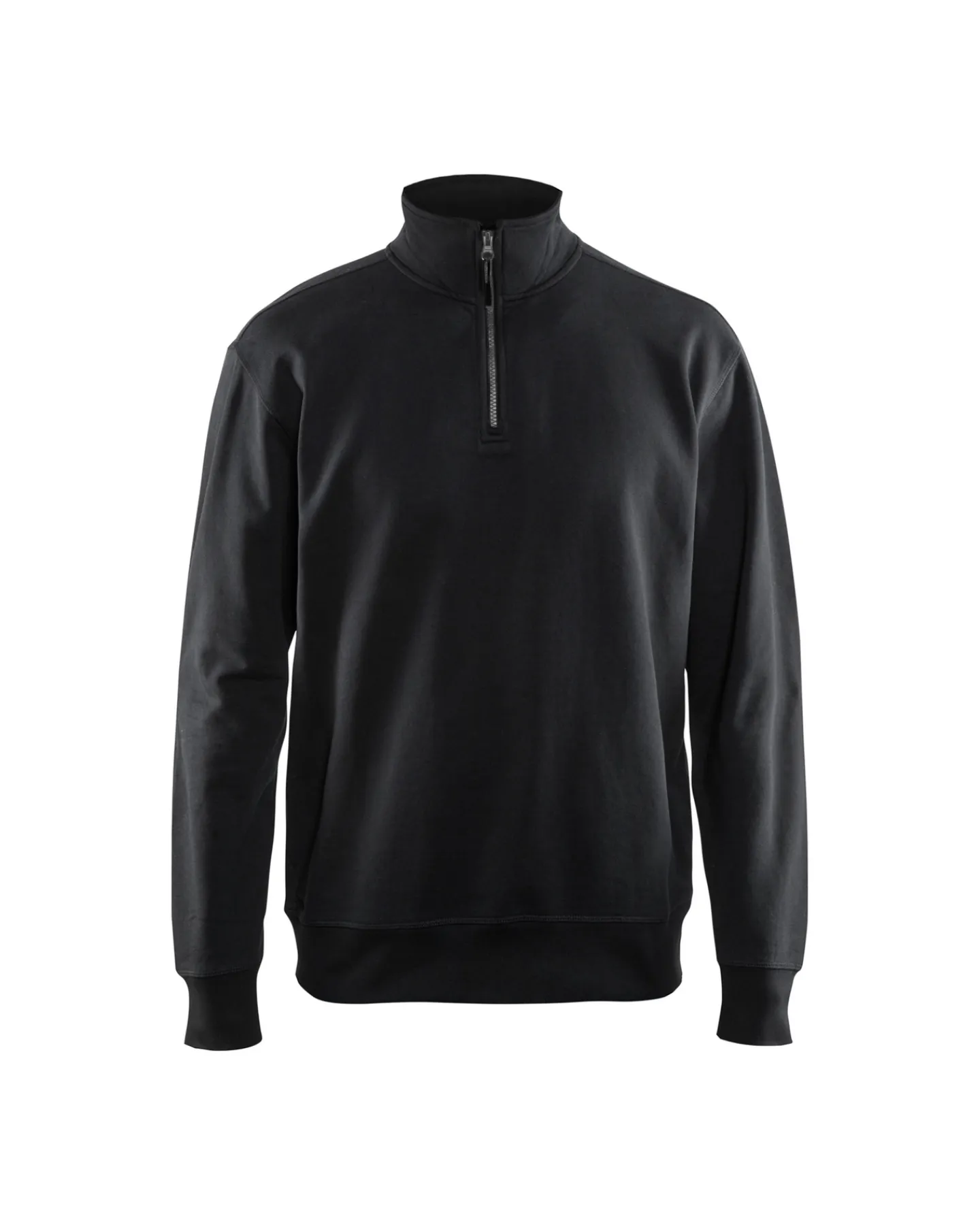 BLÅKLÄDER SWEATSHIRT 3369 HALF ZIP SVA S, KRAGE SVART S Discount