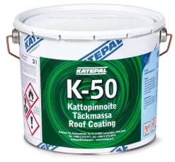 TECCA Asfalt Och Tätningsprodukter<TÄCKMASSA K-50 SVART 3L