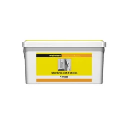 WEBER SAINT-GOBAIN Tätskikt<TEC MEMBRAN OCH FOLIELIM 15KG LAGRINGSTID 12 MÅN TÄTSKIKT