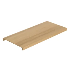 LUNDBERGS Trappor Och Tillbehör<TRAPP PREMIUM DUBBELSTEG 1300 OBEHANDLAD EK 1300X590X8MM