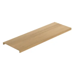 LUNDBERGS Trappor Och Tillbehör<TRAPP PREMIUM DUBBELSTEG 1800 OBEHANDLAD EK 1800X590X8MM