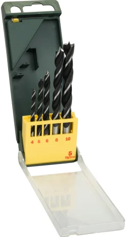 BOSCH TRÄBORRSET 4-10MM 5D PL