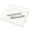 NOBIA TRÅDBACK 85X60CM VIT GLIDL Outlet