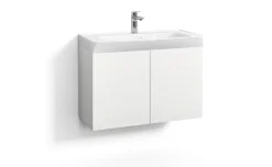 SVEDBERGS TVÄTTSTÄLLSSKÅP SKAPA VIT 2DÖRR 1HYLL 80X35X50CM Best