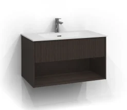 SVEDBERGS UNDERDEL EPOS RAND BRUN ASK, 1LÅD ÖPPEN PUSH 80X45,3X45CM Clearance