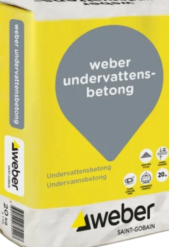 WEBER SAINT-GOBAIN UNDERVATTENSBETONG WEBER C40/50 0-4MM ANL 20KG Best
