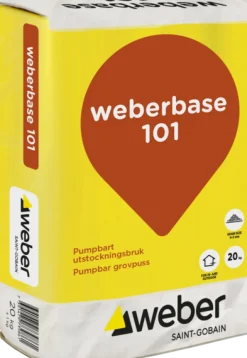 WEBER SAINT-GOBAIN UTSTOCKNINGBRUK WEBER BASE 101 A 20KG Sale
