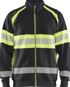 BLÅKLÄDER VARSELTRÖJA 3551 1158, SVART/VARSELGUL L Discount
