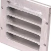 FRESH VENTILGALLER 100X100MM GJUTEN ALUMINIUM New