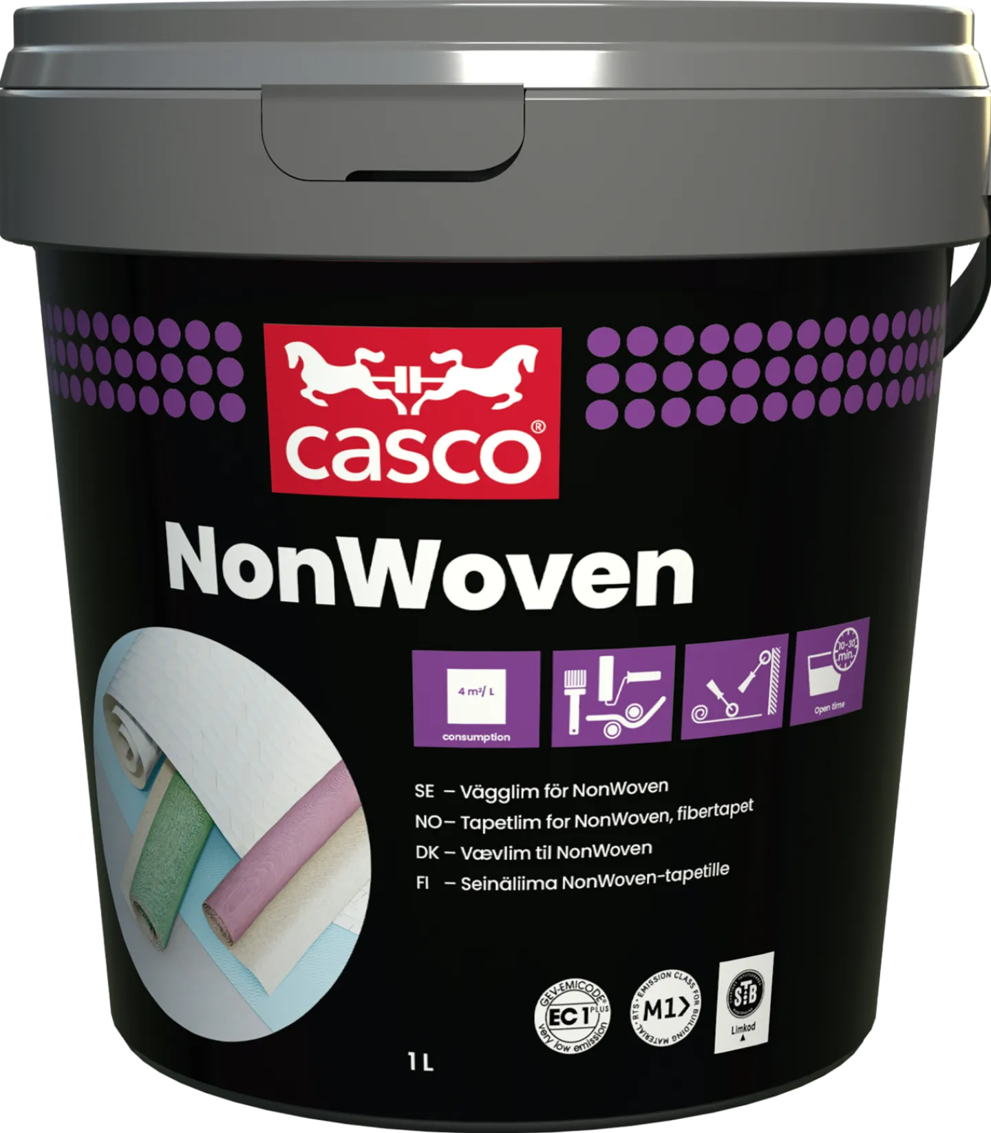 CASCO VÄGGLIM 3404 NW 1L NONWOVEN Outlet